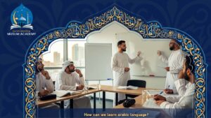 how can we learn arabic language