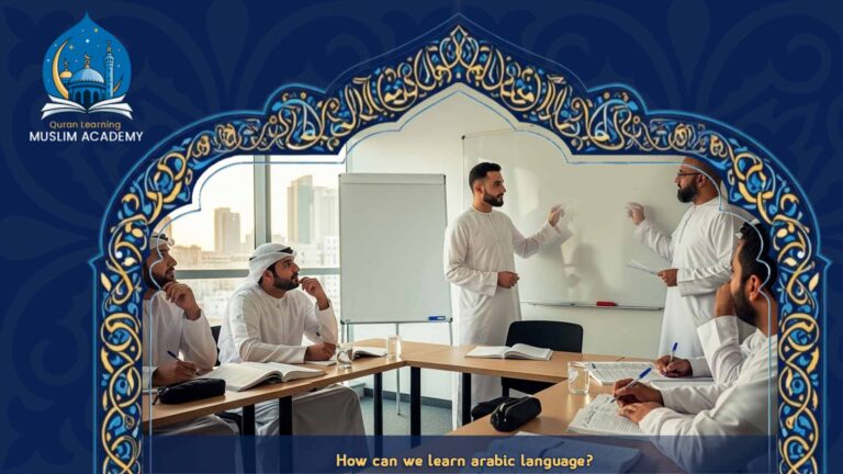 how can we learn arabic language