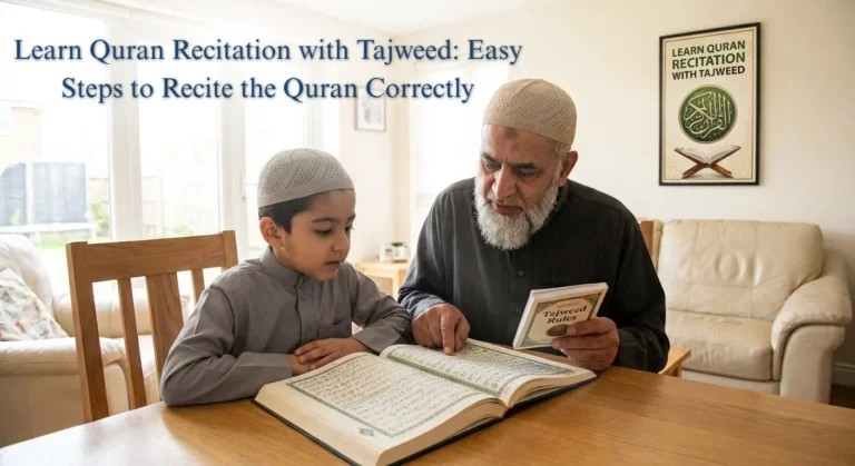 learn Quran recitation with Tajweed